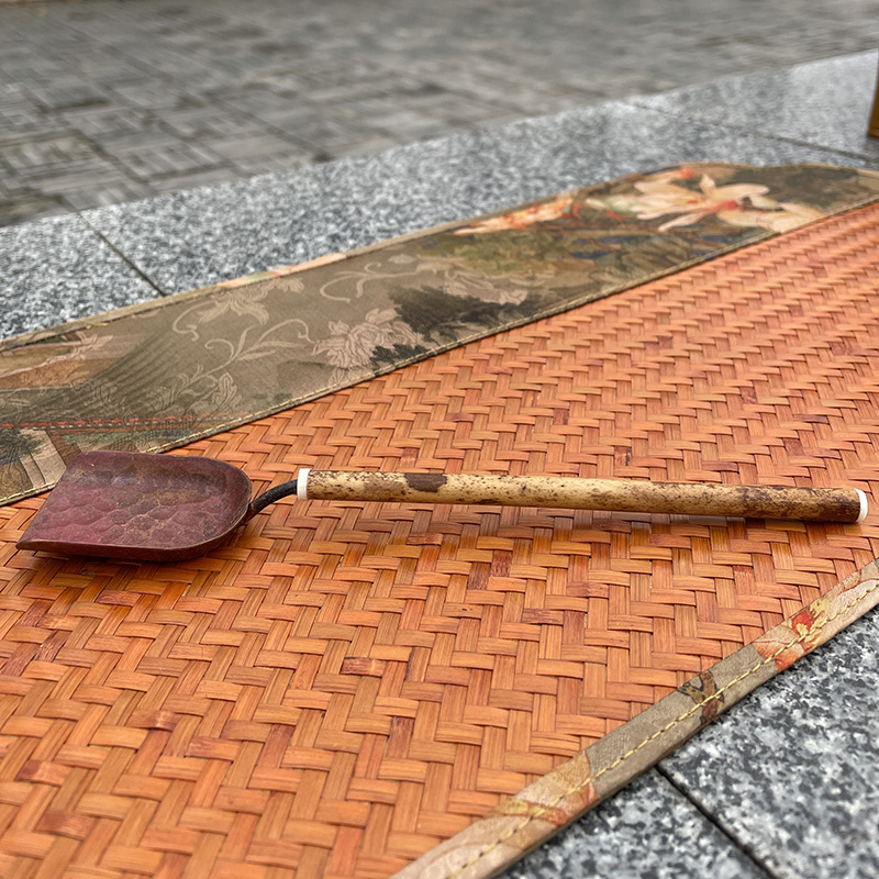 Pala de vegetales de cobre Lotus-Color Fuego