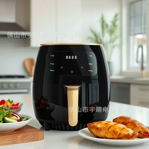 跨境空气炸锅家用新款2025智能多功能大容量可视电炸锅Air fryer