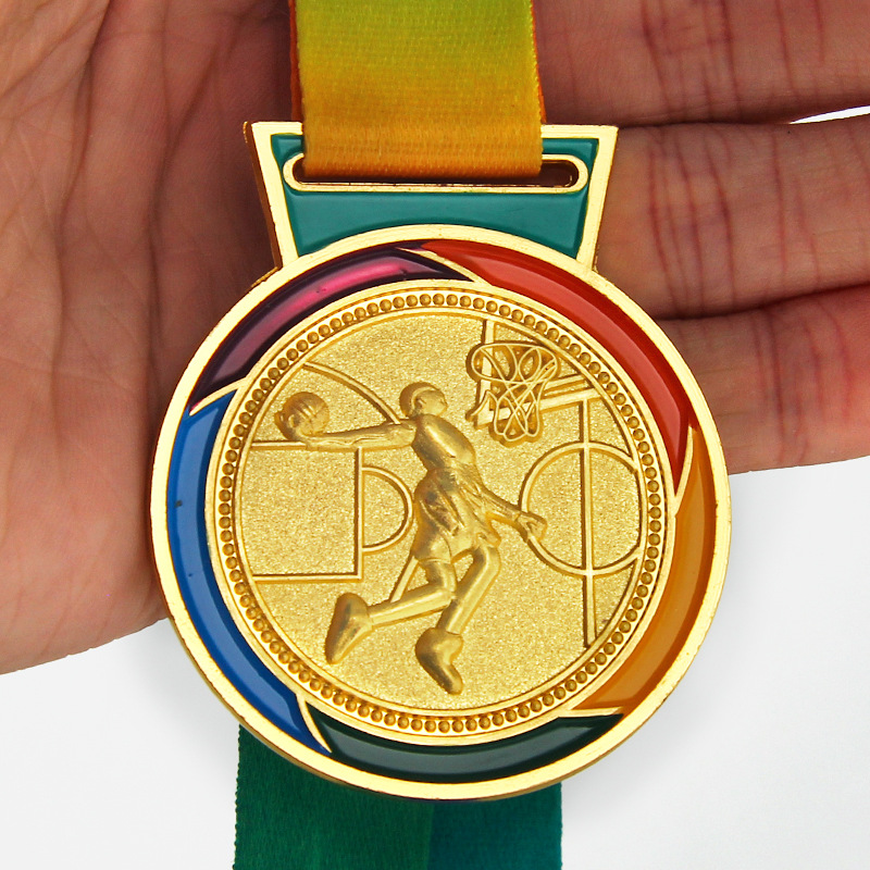 Medalla de aleación de zinc hecha a medida, medallas de fútbol, baloncesto, béisbol, medallas de honor metálicas