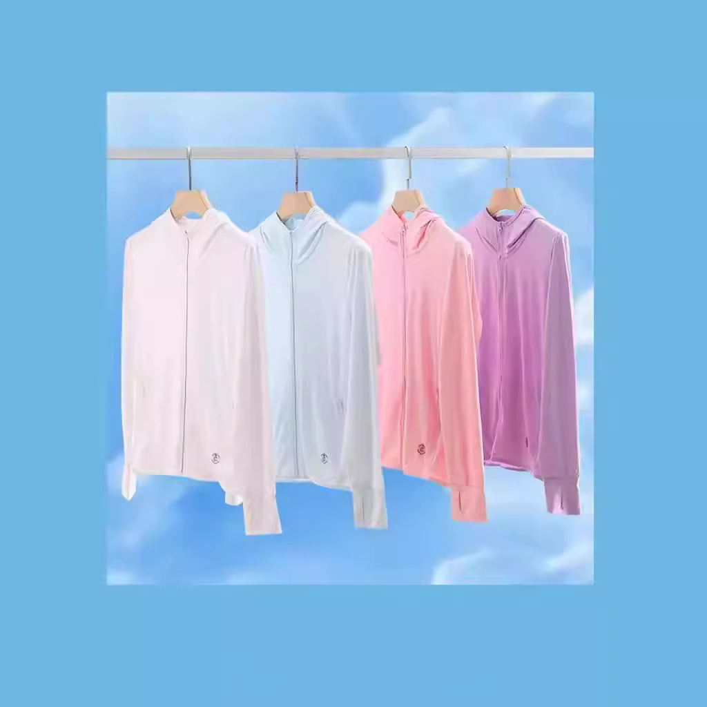 Summer Men's Skin Clothing Men's Outdoor Sports Fishing Sunscreen Clothing Breathable Couple Hooded Summer Jacket Sunscreen Clothing Women