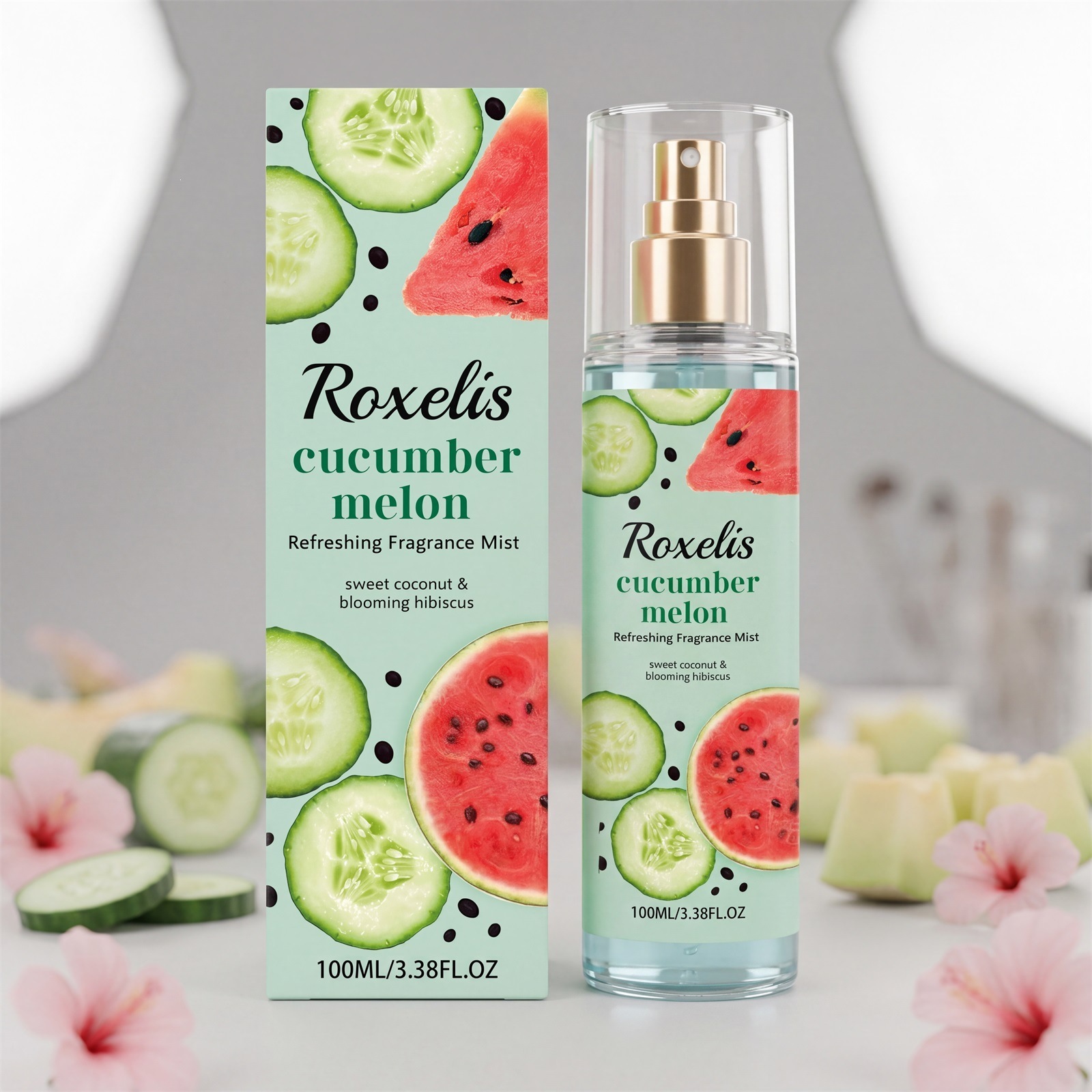 Spray de Fragancia Corporal Refrescante para Cuidado Corporal