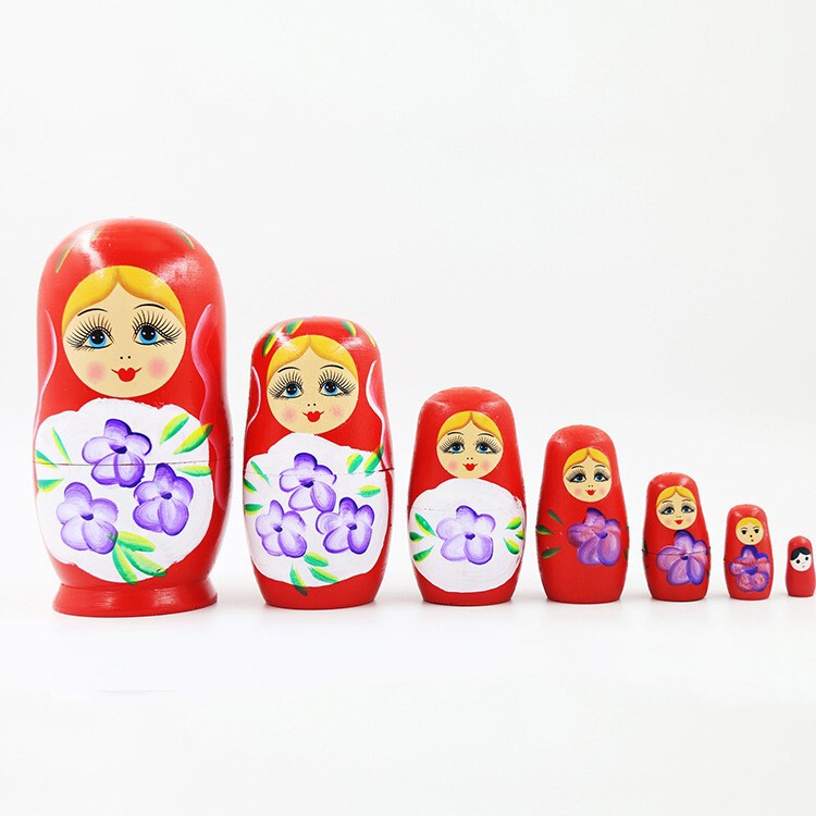 ロシア人形7層手描きペンキ工芸品木製玩具観光記念品メーカー直販|undefined