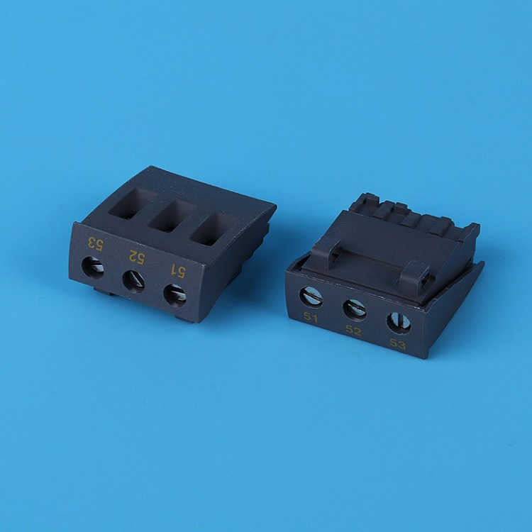 PB5010插拔式接线端子黑色间距接线端子固定对插端子连接器批发