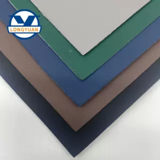 工厂批发畅销新款高质量人造革1.2mm厚度绒感纸纹系列