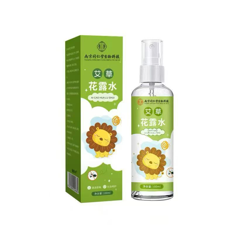 In-Stock Douyin/Kuaishou Hot-Selling Mugwort Flower Water 100ml Factory Direct Sales, Can Be Shipped on Behalf of Others, Wholesale Available