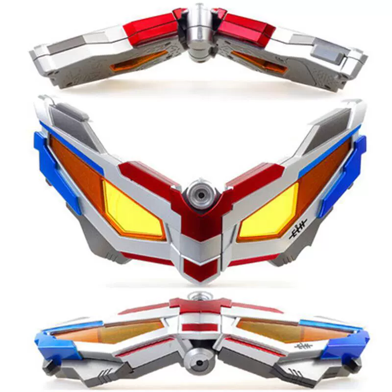 Сиро Супермен Мемориал Трансформер превращается в большие очки, складной пистолет, звучит светящийся призывающий детский игрушка