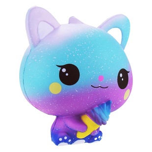 PU игрушка медленного отскока мягкое мороженое кошка мороженое Amazon игрушка для детей