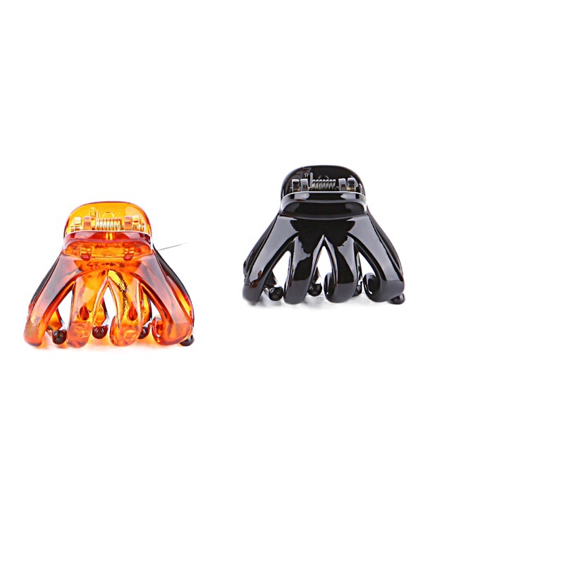 ins New Style Bangs Clip European and American Hot-selling Frosted Matte Black Hollow Small Drop Resistant Grab Clip Top Clip Headwear