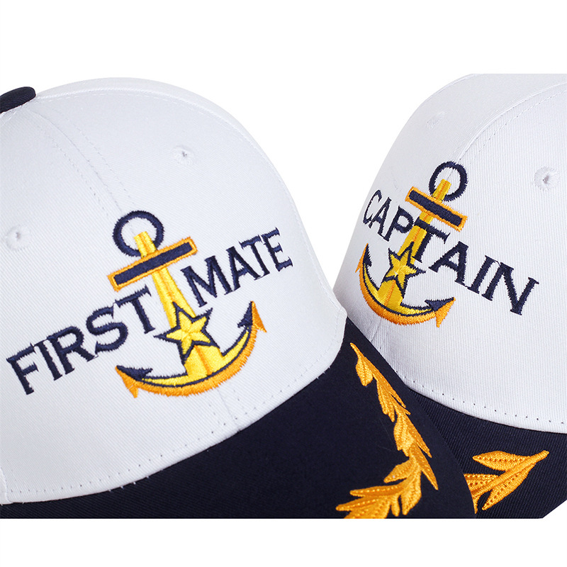 Mornarsko bela kapa za bejzbol za prosti čas, pomlad/poletje, turizem na prostem, senčnik za sončenje_voghion.com