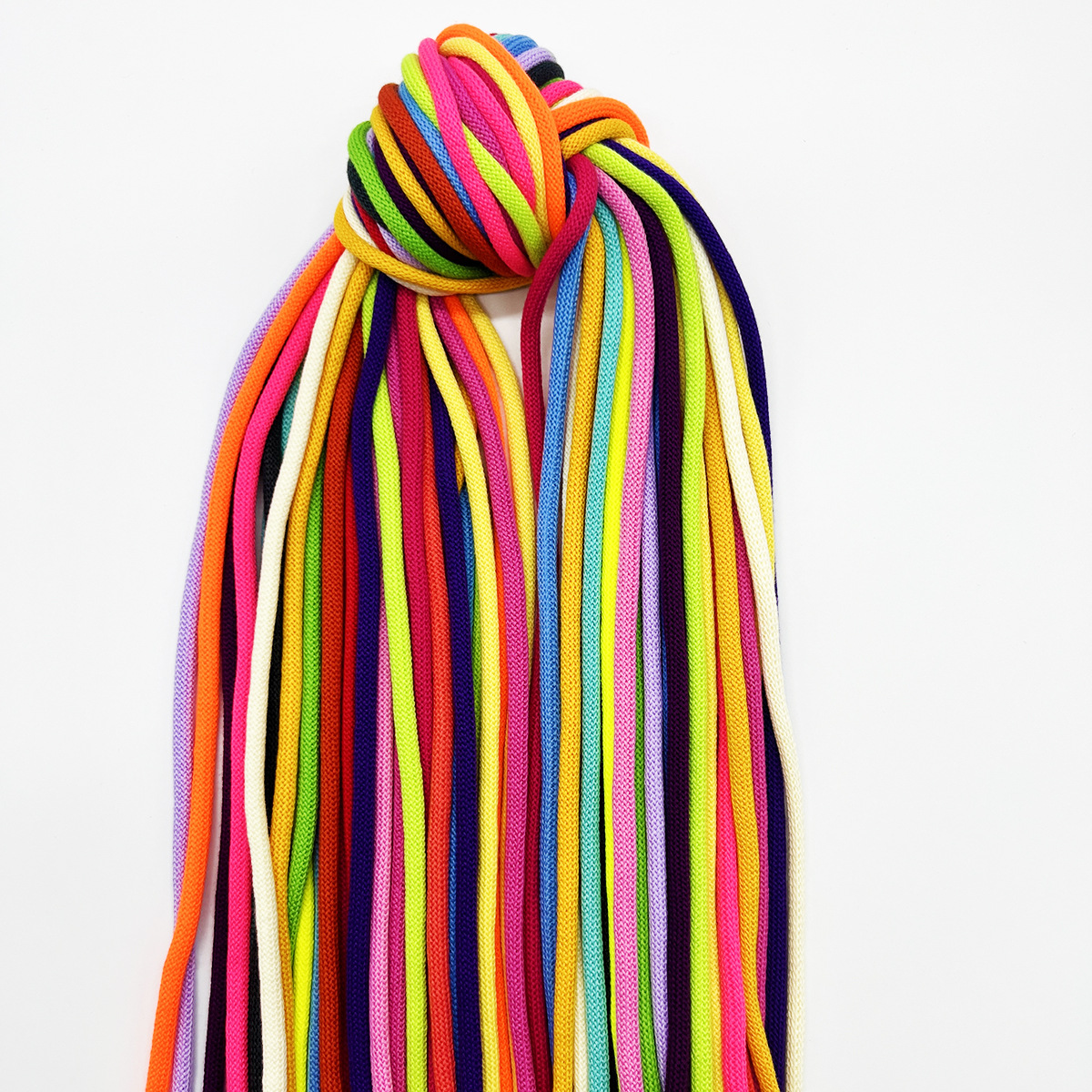 120 color poliéster algodón denso sin cabeza redonda cordones de zapatos de color sólido variedad cordones redondos adecuados zapatos de coco zapatos de papá