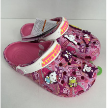 女童鞋洞洞鞋KT猫冰雪耐磨超轻软底防滑户外休闲居家沙滩儿童凉拖