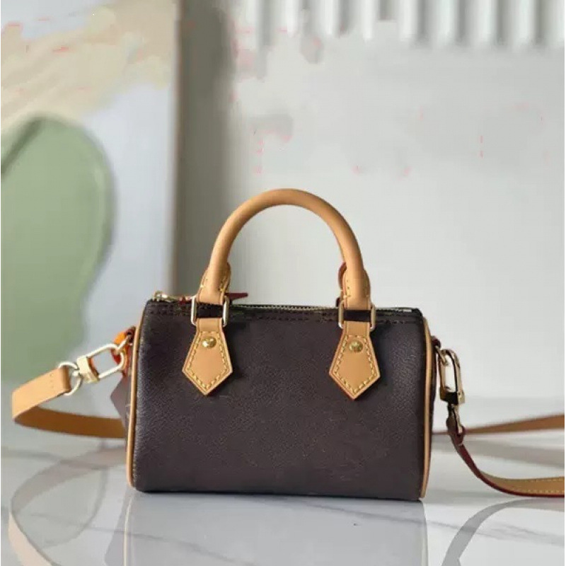 (Guangzhou cross-border first-layer leather) New Speedy Soft 25 Dark Boston handbag M&LV shoulder bag (Guangzhou cross-border first-layer leather) New Speedy Soft 25 Dark Boston handbag M&LV shoulder bag
