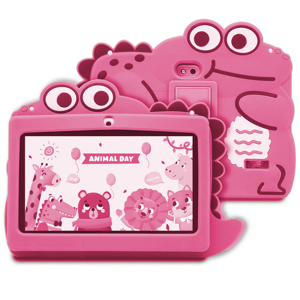 鳄鱼7寸儿童数码平板电脑安卓13送皮套儿童游戏早教