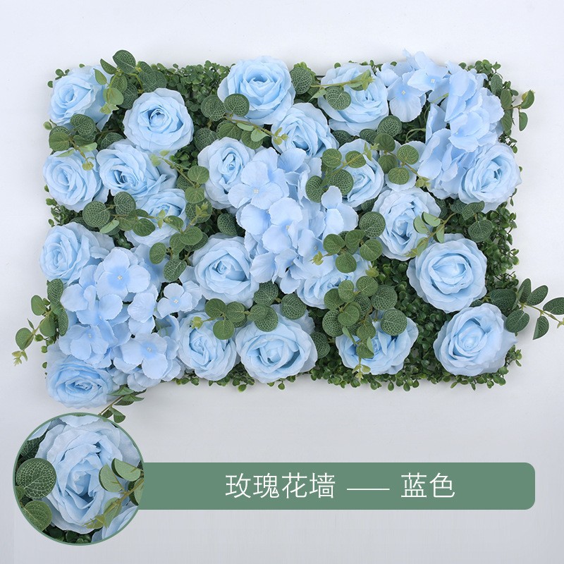 Muro de Flores de Hortensia para Decoración de Bodas, Arreglo Floral, Fondo de Pantalla, Alfombra de Pared, Arreglo Floral Artificial, Muro de Flores Famoso en Internet, Decoración de Bodas al por Mayor