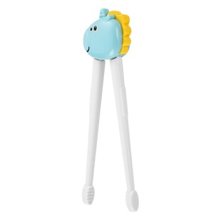Children's chopsticks Tiger Mouth training chopsticks baby tableware baby learning practice chopsticks boxed storage complementary food cartoon dinosaur