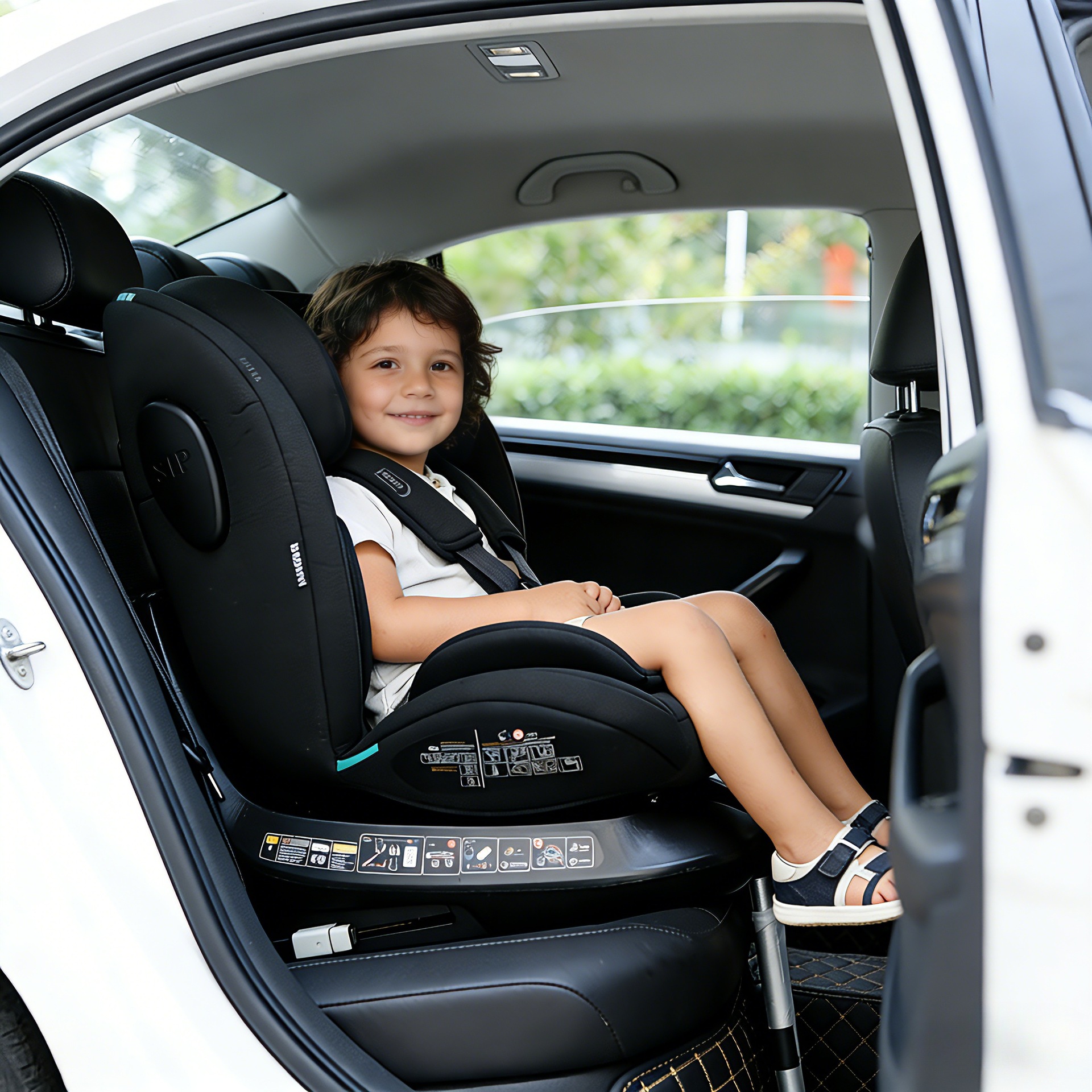 Trendybaby Car Child Safety Seat 0-12 Years Old Newborn Baby Car Seat