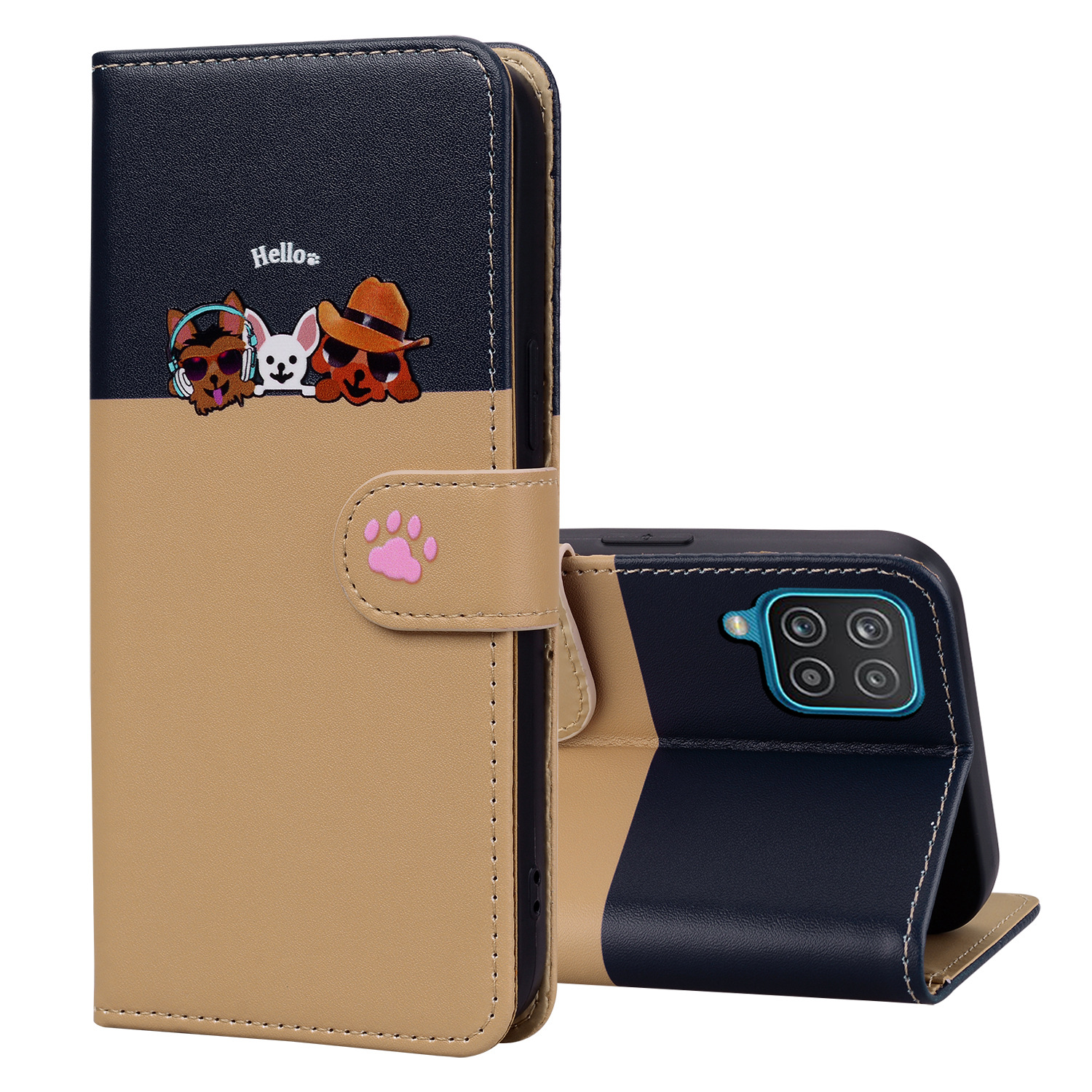 Cute Pet Pattern Phone Case For Samsung Galaxy A Series_voghion.com
