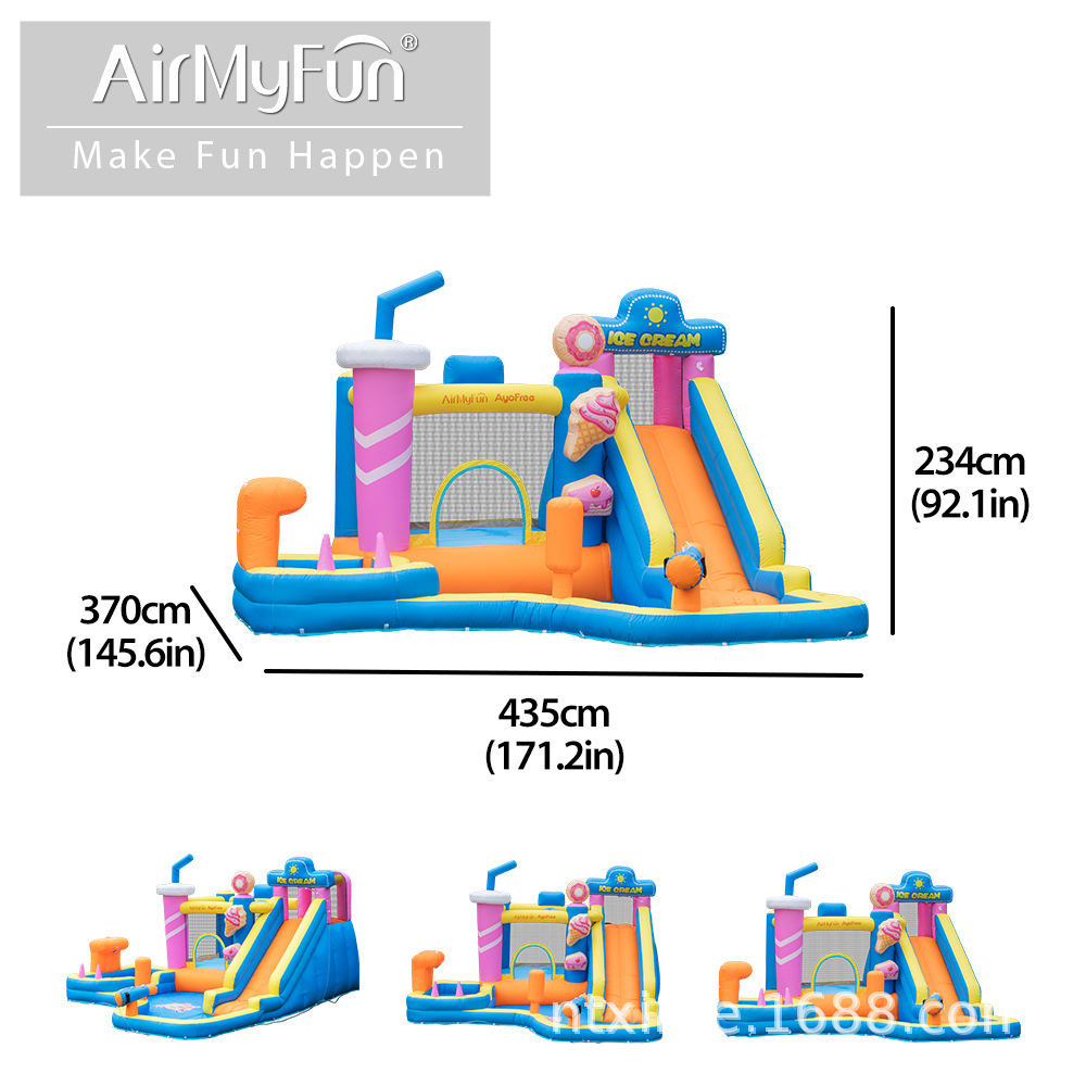Castillo inflable de gran venta para uso doméstico, trampolín para niños, parque infantil pequeño para interior y exterior, tobogán inflable, cama elástica, castillo inflable.
