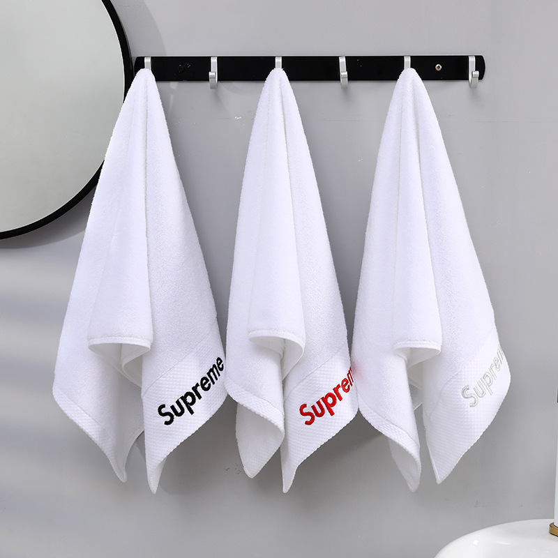 Pure cotton towel sports thickened towel personalized embroidery face towel can be customized company logo gift box