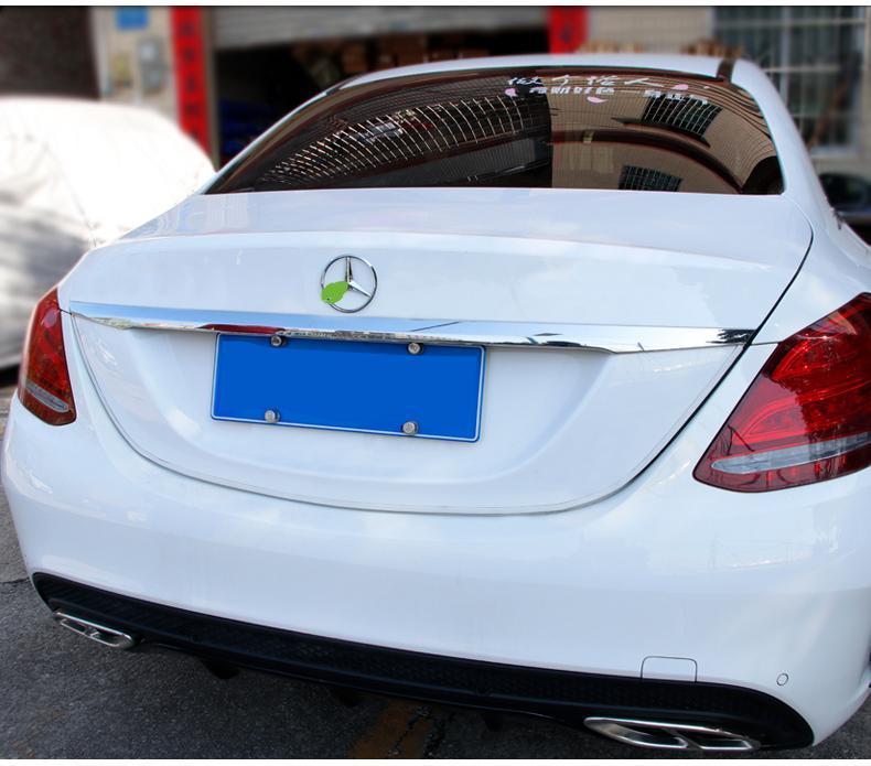 Mercedes-Benz C-Class, E-Class, A-Class, GLC, CLA, GLA – modified rear trunk emblems, rear trunk star emblems, trunk emblems, Mercedes-Benz emblems