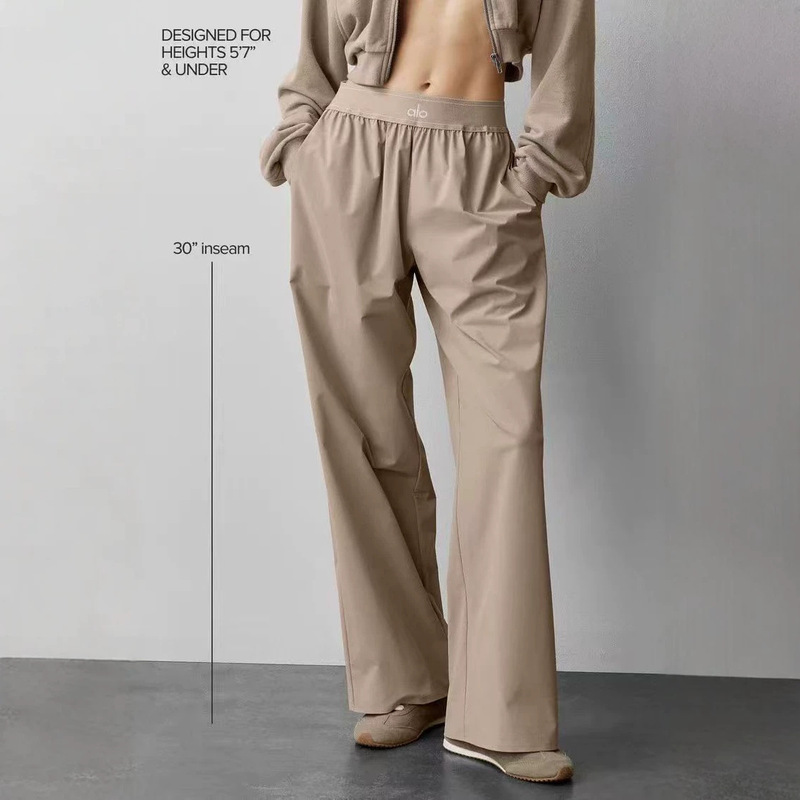 American-Style Al* Magic Pants, Thin Loose Casual Straight-Leg Yoga Sports Long Pants, Wide-Leg Pants with Elastic Waist, Quick-Dry Pants American-Style Al* Magic Pants, Thin Loose Casual Straight-Leg Yoga Sports Long Pants, Wide-Leg Pants with Elastic Waist, Quick-Dry Pants