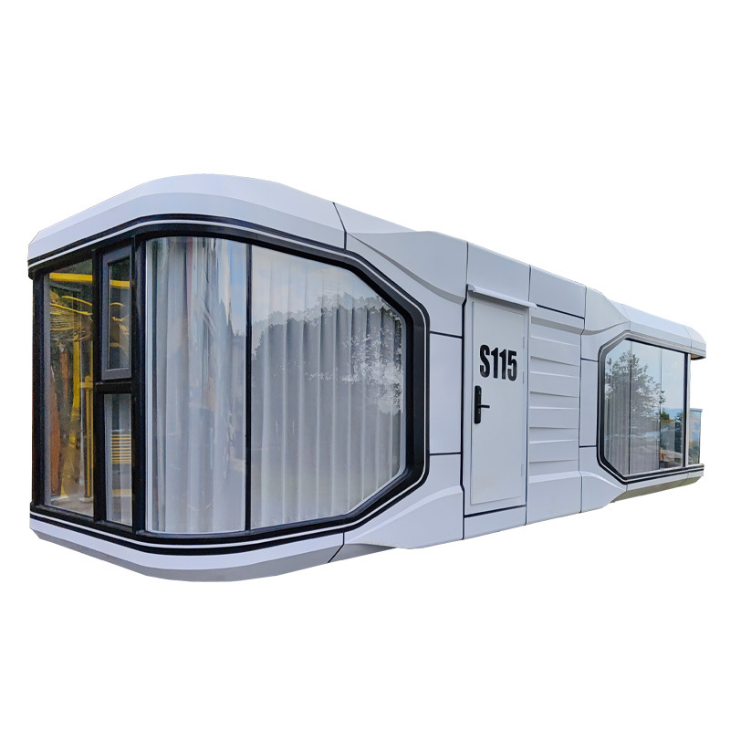 Cápsula espacial móvil Apple capsule villa camping integrado hotel al aire libre oficina B&B instalación rápida cápsula espacial respetuosa con el medio ambiente
