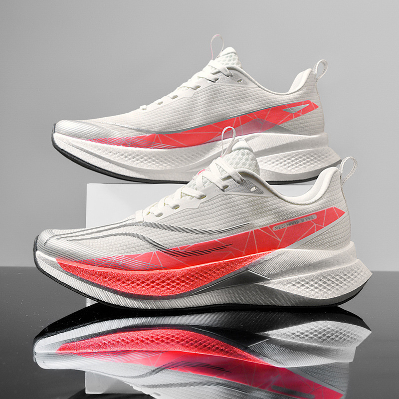 Red Rabbit 9 Pro True Carbon Sole Running Shoes for Boys, Junior High School Children, Girls, and Students for Physical Exams and Speed Racing, Size 34 Red Rabbit 9 Pro True Carbon Sole Running Shoes for Boys, Junior High School Children, Girls, and Students for Physical Exams and Speed Racing, Size 34