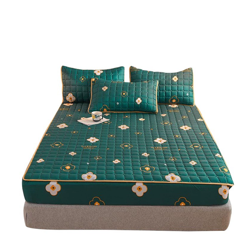 Стеганое покрывало на кровать Цельный водонепроницаемый чехол для мочи простыня нескользящий фиксированный утолщенный матрас Simmons Пылезащитный защитный чехол