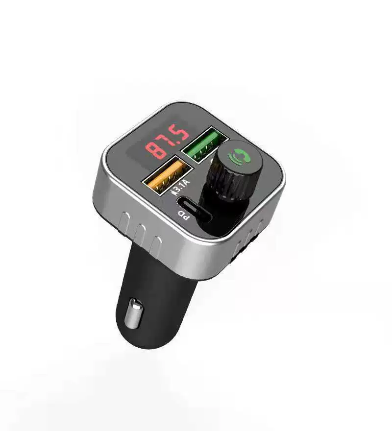 2021 Новый Bluetooth автомобильный MP3FM-передатчик PD функция Автомобильный телефон автомобильный автомобиль громкой связи Amazon New