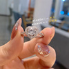 Advanced ring, fashionable accessory, Korean style, high-quality style, wholesale