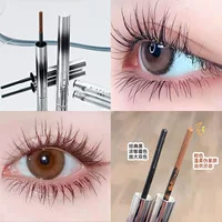 Тушь для ресниц Capel Slim Small Steel Tube, водостойкая, не размазывающаяся, тонкая, натуральная, долговечная, цветная тушь для укладки