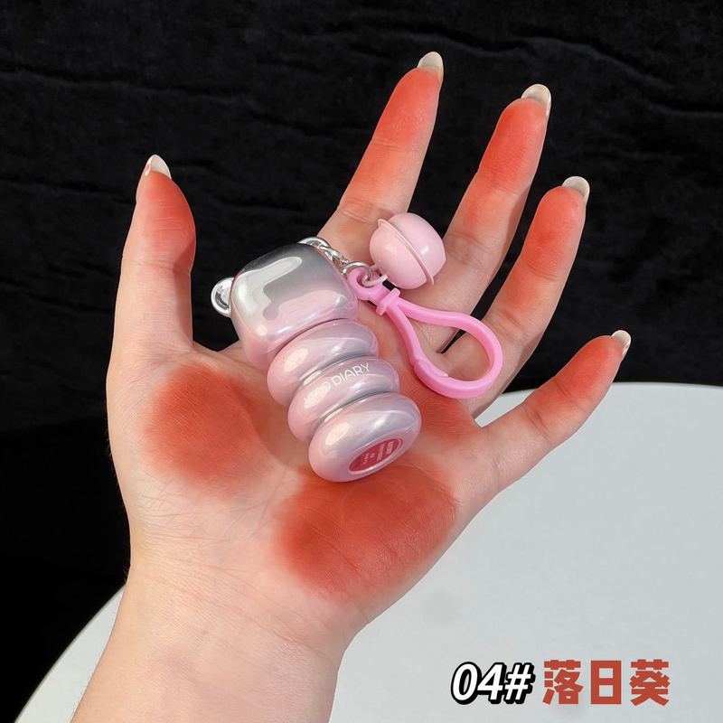 久久日记幻粉熊仔绒雾唇泥丝绒雾面哑光自然不拔干显白韩系唇釉|undefined