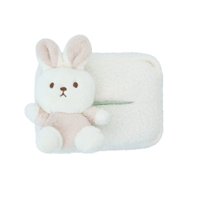 Hanging Tissue Cute Cartoon – Car tissue box/set - lambskin-tissue-box-sticker-doll-bunny