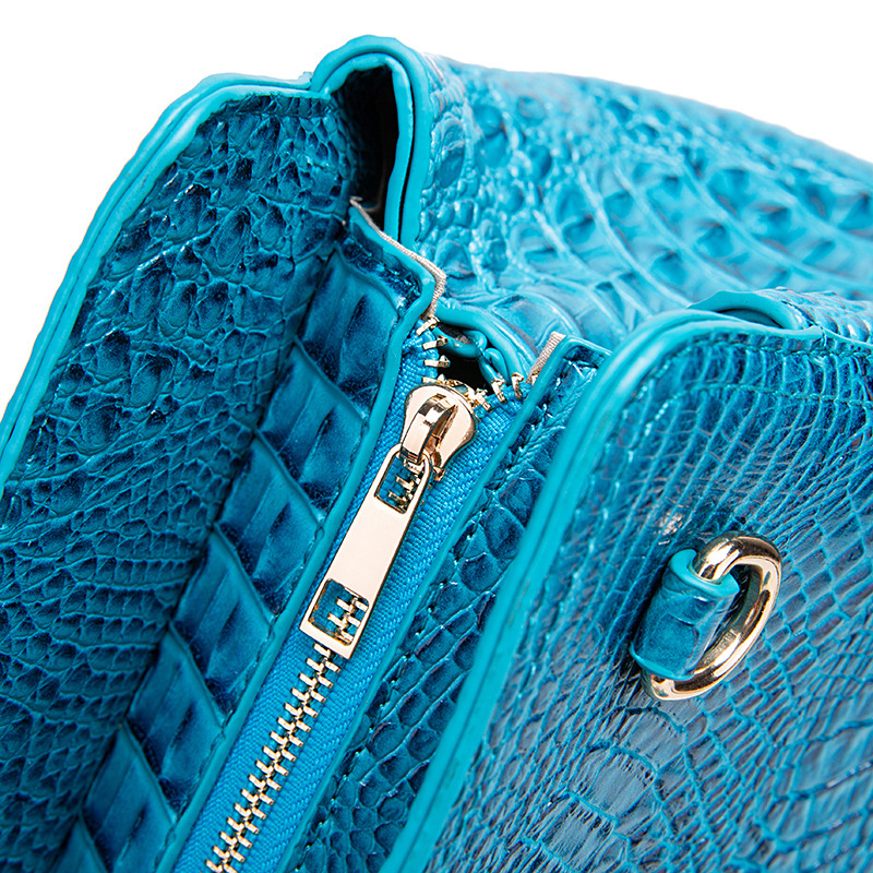 Handheld Crossbody New Women's Bag Brahman Crocodile Pattern_voghion.com