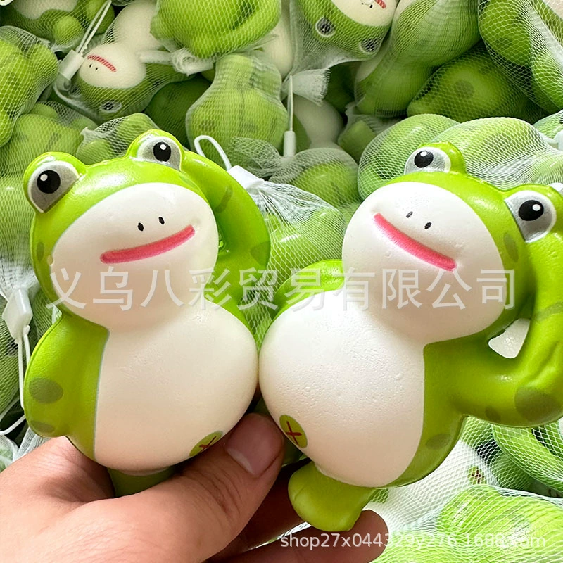 Игрушка, милая кукла, слайм, антистресс, лягушка, интернет-хит