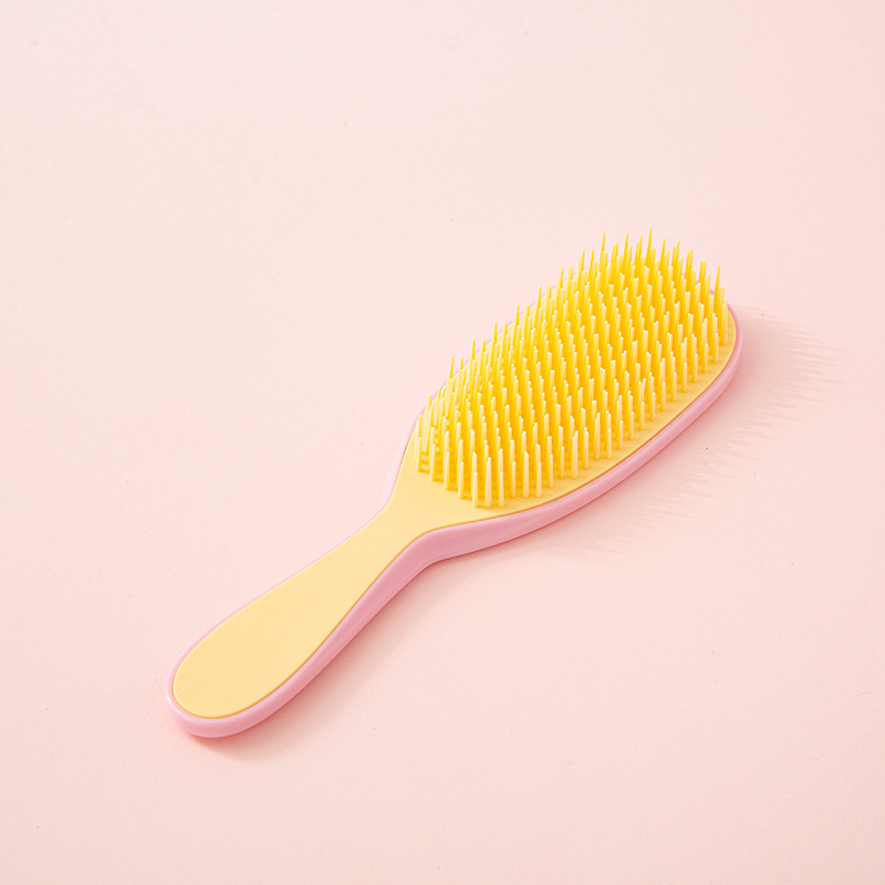 Mango largo costilla peine celebridad de Internet mismo estilo no anudado mullido masaje peine hogar costilla peine peluquería peine del pelo al por mayor