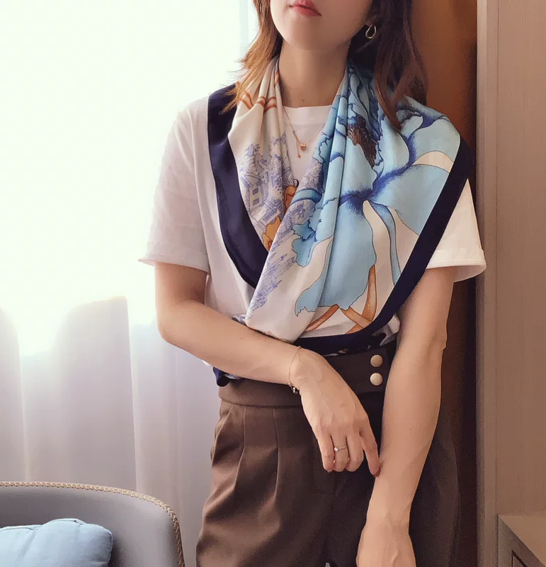 Scarf, beach trench coat, 90cm, sun protection, wholesale