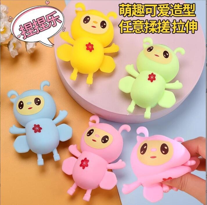 Little bee pinch fun (10.5*5cm multi-color mixed hair)