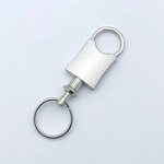 批发可卸扣分离式钥匙扣易得拉锁匙扣多功能不锈钢钥匙扣。