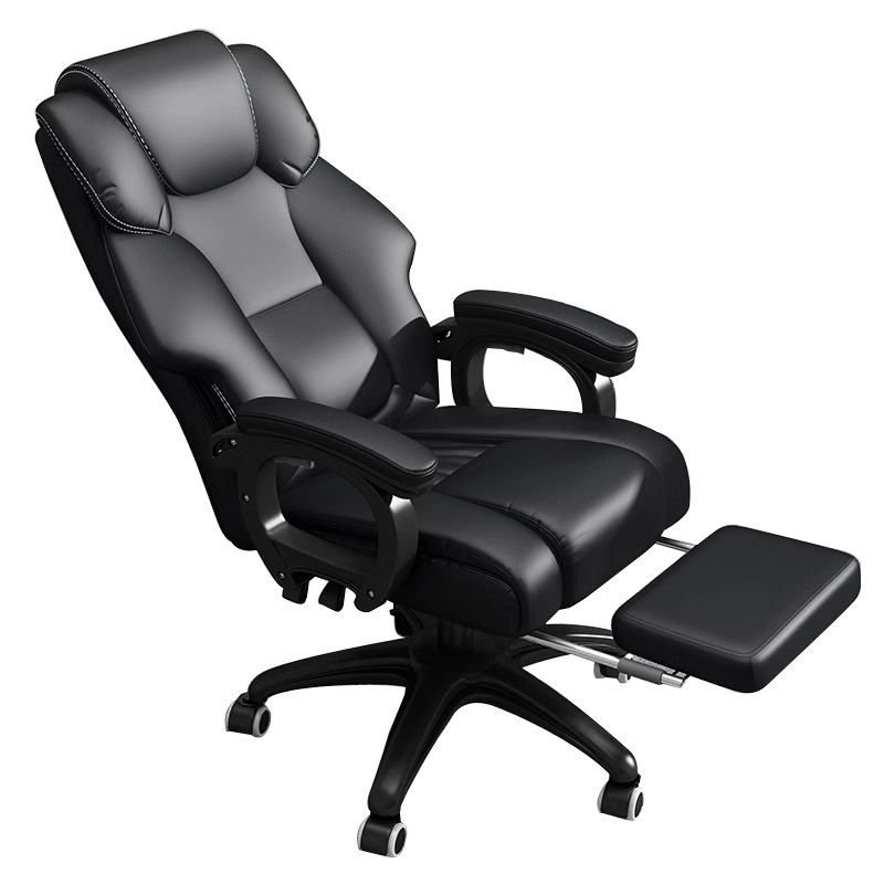Silla de computadora doméstica confortable, silla de jefe de negocios, silla de mahjong espaciosa, silla de reunión de oficina