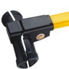 伝説のロックメーカー供給卸売カーアクセサリー車のステアリングホイールロック T スプリングロック盗難防止 6004