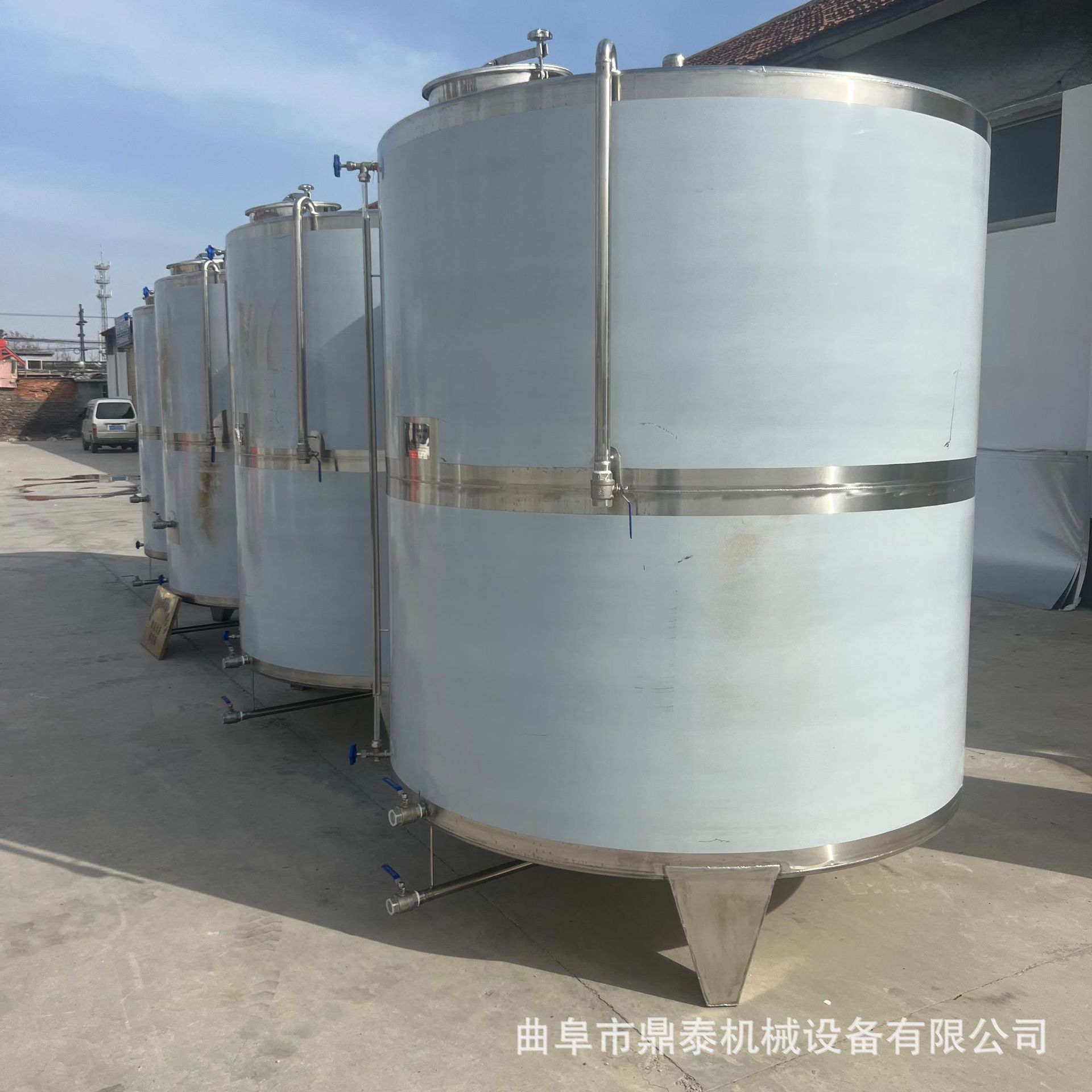 大型工业10吨不锈钢储罐 304不锈钢果酒牛奶储存罐红酒不锈钢储罐