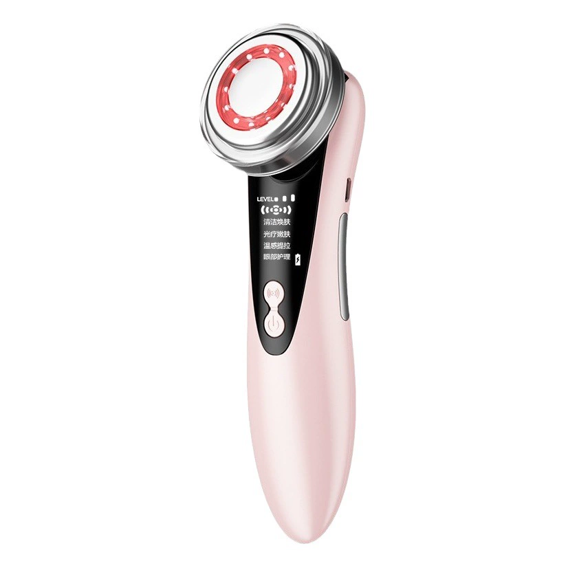 Косметологический инструмент для омоложения лица дома Радиочастотный косметический инструмент красный синий очищающий и омолаживающий инструмент для подтягивания лица