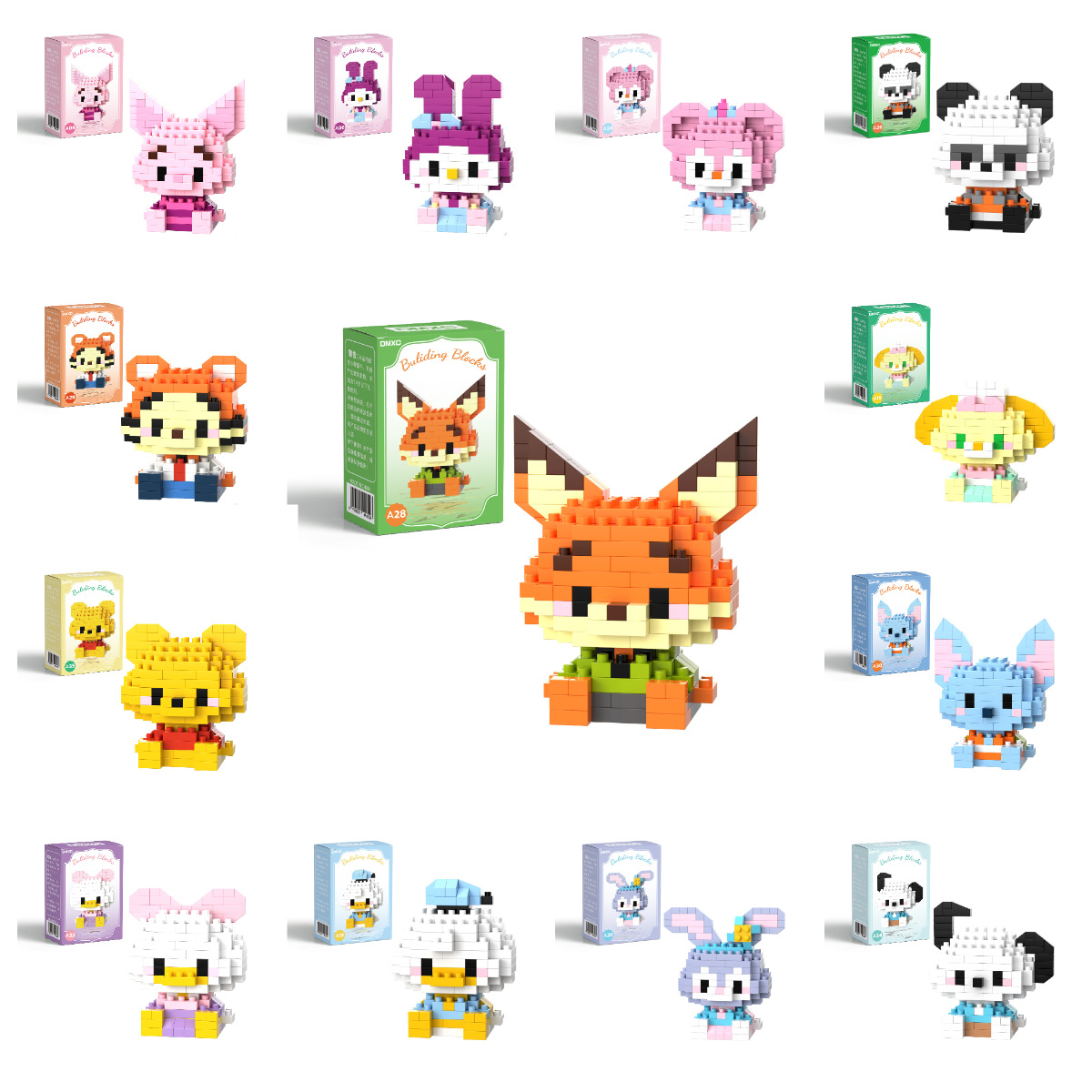 랜덤 패턴 + 컬러박스 포장 (1박스)