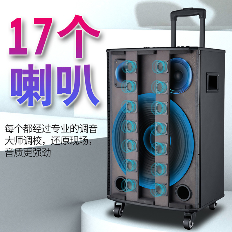 广场舞音响功放一体机家用KTV演出K歌乐器弹唱蓝牙音箱蓝牙5.0|undefined