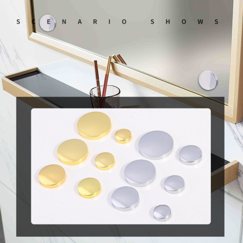 Mirror nail decorative cover glass mirror screw cover ugly cover acrylic screw cap fixed thickened advertising nail