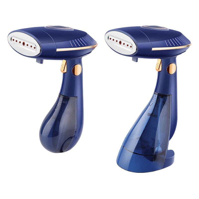 En stock gran tanque de agua portátil plegable hierro eléctrico fábrica al por mayor máquina de planchar húmeda y seca de mano colgando máquina de planchar