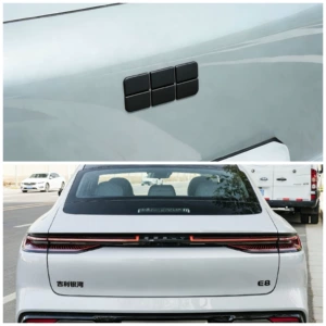 Geely Galaxy E8 Arxa Emblemi Fərdi Qaraldılmış Dəyişiklik Etiketi
