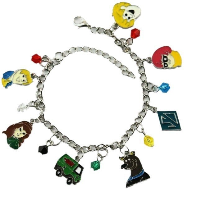 Cross-Border European and American Amazon Hot-Selling New Anime Scooby Alloy Jewelry Bracelet Wholesale