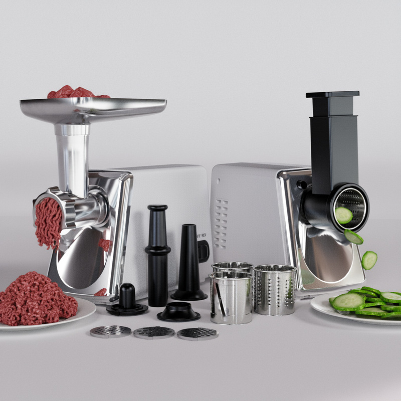 跨境欧规220V电动绞肉机家用多功能全自动灌肠绞肉机meat grinder|undefined